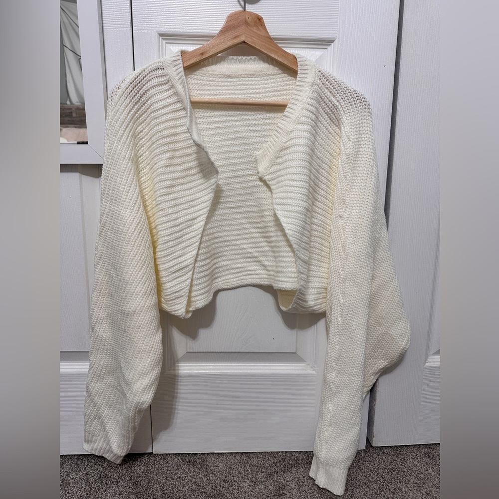 Cropped cardigan